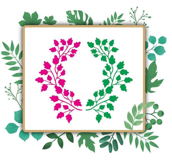 Шаблон за рисуване на тропическо растение за деца – дъска за изрязване на листа за DIY фотоалбум и стенна декорация (Марка: Other; Материал: Other; Внос: No; IP: No)