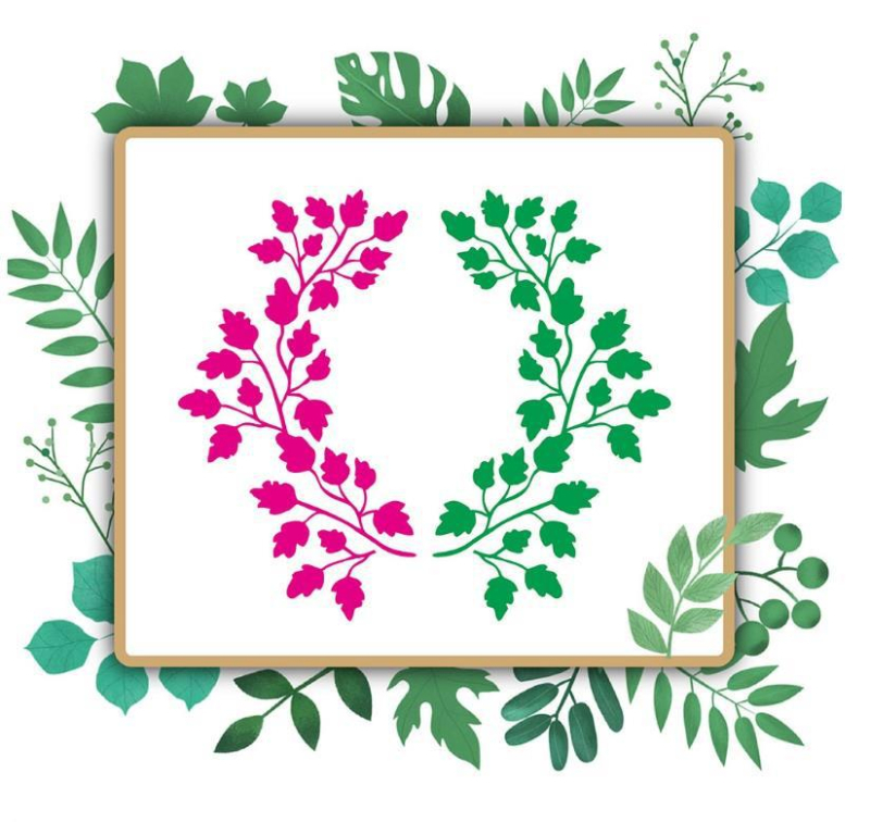 Шаблон за рисуване на тропическо растение за деца – дъска за изрязване на листа за DIY фотоалбум и стенна декорация (Марка: Other; Материал: Other; Внос: No; IP: No)