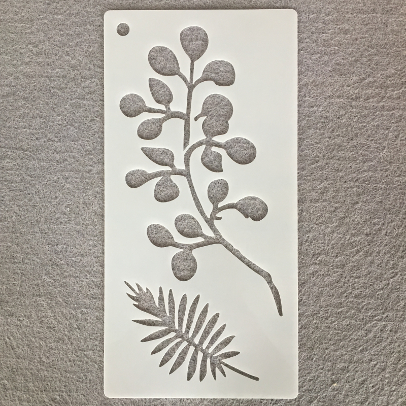 Шаблон за рисуване на тропическо растение за деца – дъска за изрязване на листа за DIY фотоалбум и стенна декорация (Марка: Other; Материал: Other; Внос: No; IP: No)