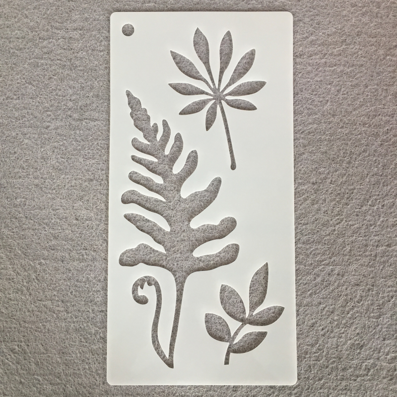 Шаблон за рисуване на тропическо растение за деца – дъска за изрязване на листа за DIY фотоалбум и стенна декорация (Марка: Other; Материал: Other; Внос: No; IP: No)