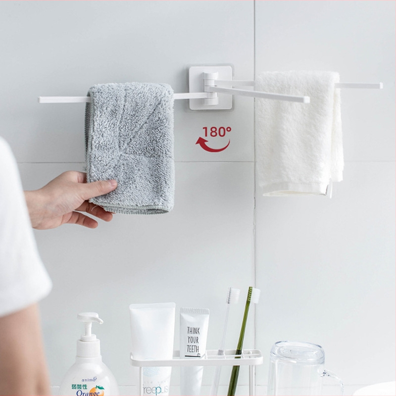 ASVEL držač ručnika od nehrđajućeg čelika za kupaonicu, 1 razina, moderni minimalistički stil, nosivost 600 g