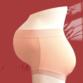 Donje rublje za trudnoće, visokim strukom, modalna pletenina, prozračna viskozna podstava, jednofarbeno