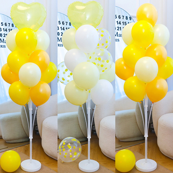 Stâlp pentru baloane și arbore de baloane, construcție din plastic, pentru interior, evenimente sportive