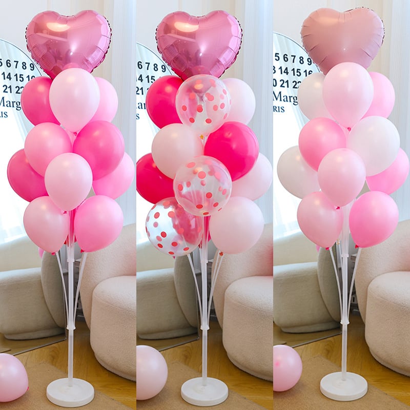 Stâlp pentru baloane și arbore de baloane, construcție din plastic, pentru interior, evenimente sportive