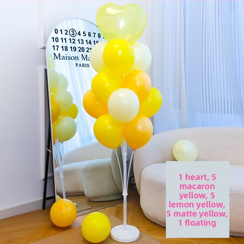 Stâlp pentru baloane și arbore de baloane, construcție din plastic, pentru interior, evenimente sportive