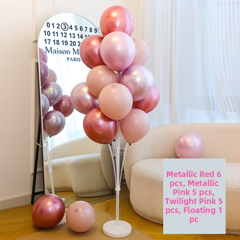 Stâlp pentru baloane și arbore de baloane, construcție din plastic, pentru interior, evenimente sportive