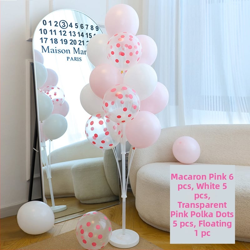 Stâlp pentru baloane și arbore de baloane, construcție din plastic, pentru interior, evenimente sportive