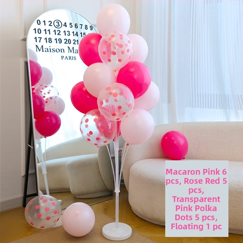 Stâlp pentru baloane și arbore de baloane, construcție din plastic, pentru interior, evenimente sportive