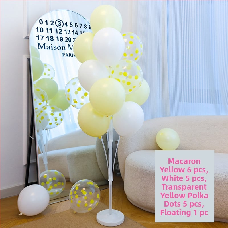 Stâlp pentru baloane și arbore de baloane, construcție din plastic, pentru interior, evenimente sportive