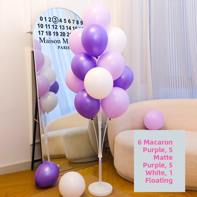 Stâlp pentru baloane și arbore de baloane, construcție din plastic, pentru interior, evenimente sportive