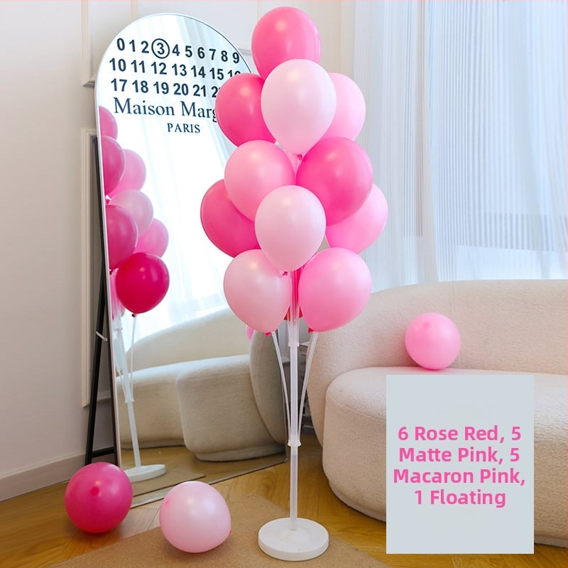 Stâlp pentru baloane și arbore de baloane, construcție din plastic, pentru interior, evenimente sportive