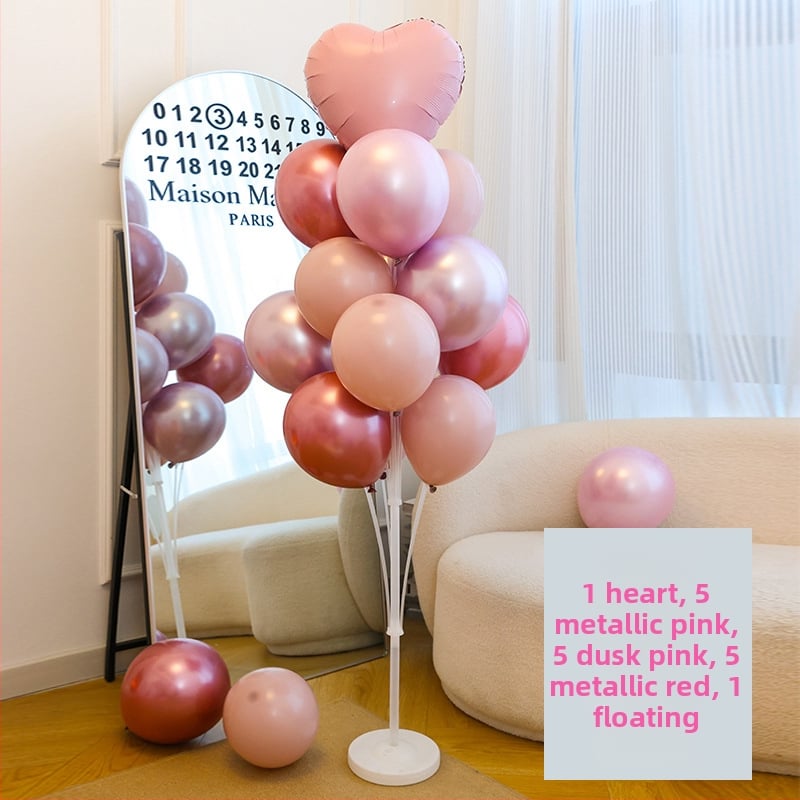 Stâlp pentru baloane și arbore de baloane, construcție din plastic, pentru interior, evenimente sportive