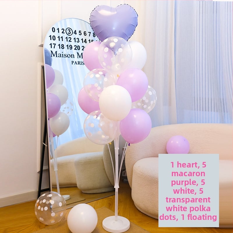 Stâlp pentru baloane și arbore de baloane, construcție din plastic, pentru interior, evenimente sportive