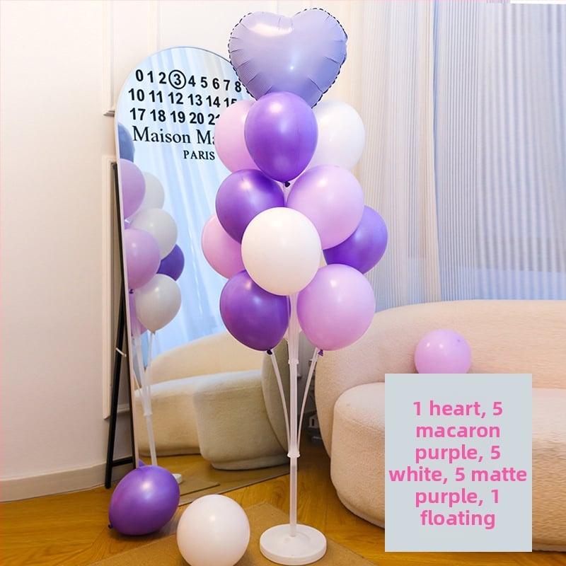 Stâlp pentru baloane și arbore de baloane, construcție din plastic, pentru interior, evenimente sportive