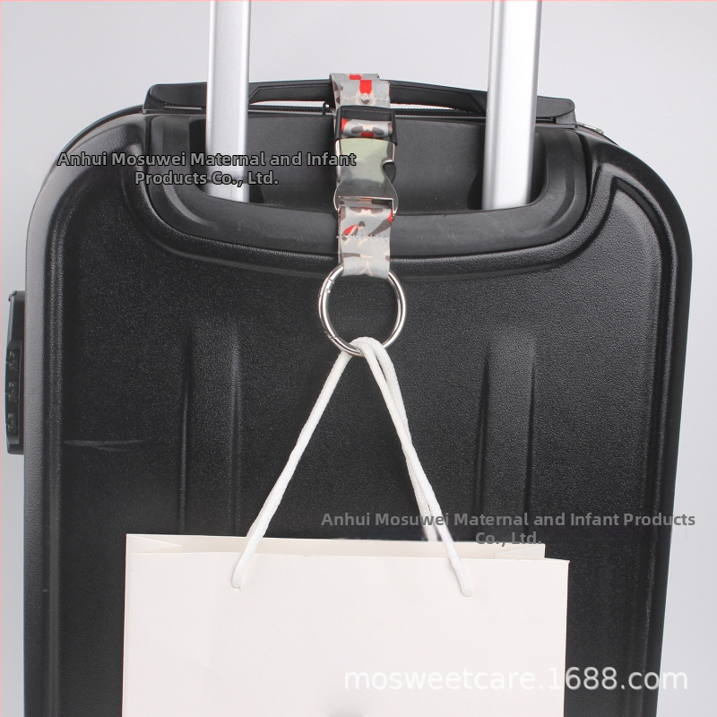 Mosuwei Dodatak za prtljagu – geometrijski uzorak, protiv krađe, kuka za vanjsku kopču