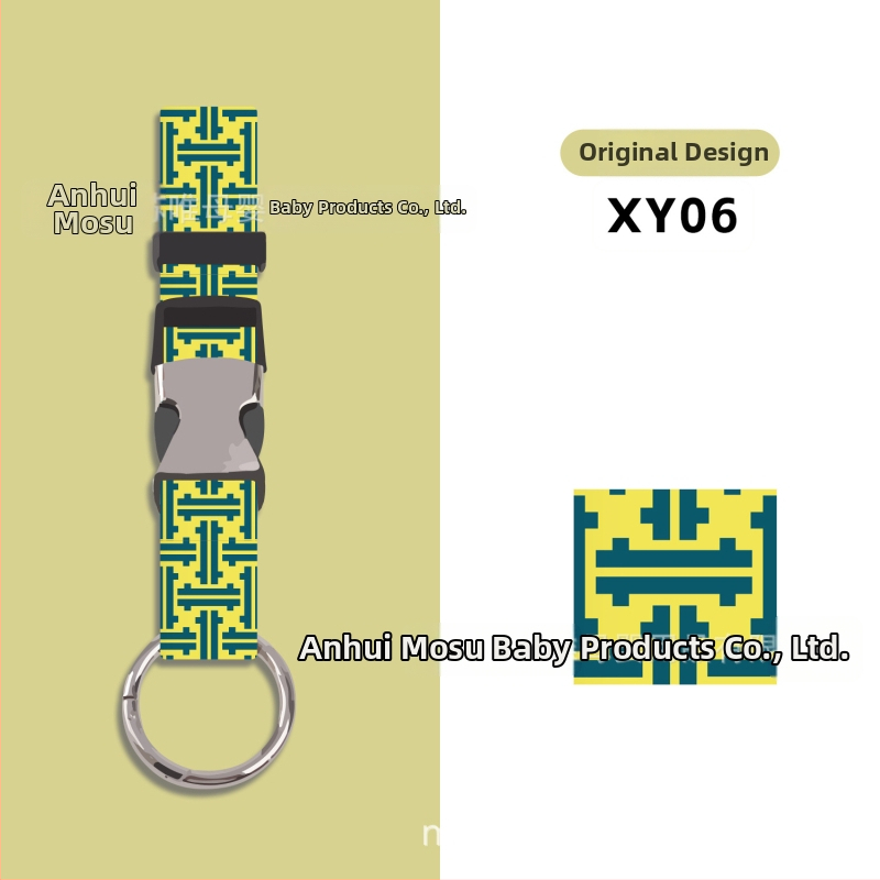 Mosuwei Dodatak za prtljagu – geometrijski uzorak, protiv krađe, kuka za vanjsku kopču