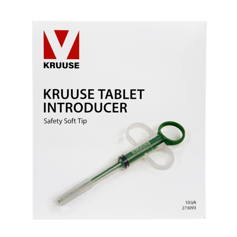 Ancient Dispenser pentru medicamente pentru animale de companie – corp unic, pentru câini și pisici, cap moale sigur
