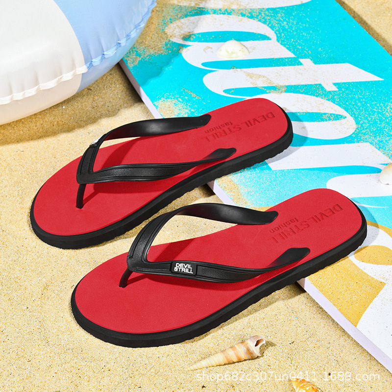Flip-flopovi Devil Strill Ds-1, muški, otvoreni prsti, slip-on, EVA gornji dio, gumena potplat, ljeto 2025