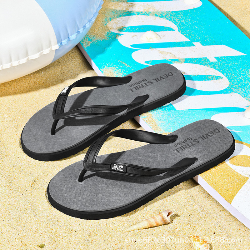 Flip-flopovi Devil Strill Ds-1, muški, otvoreni prsti, slip-on, EVA gornji dio, gumena potplat, ljeto 2025