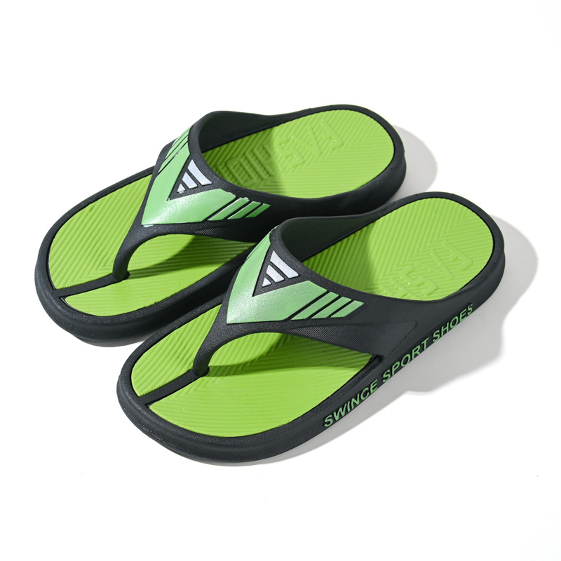Lucky Star muške japanke, leisure stil, PVC gornji dio i PVC đon, injekcijski đon