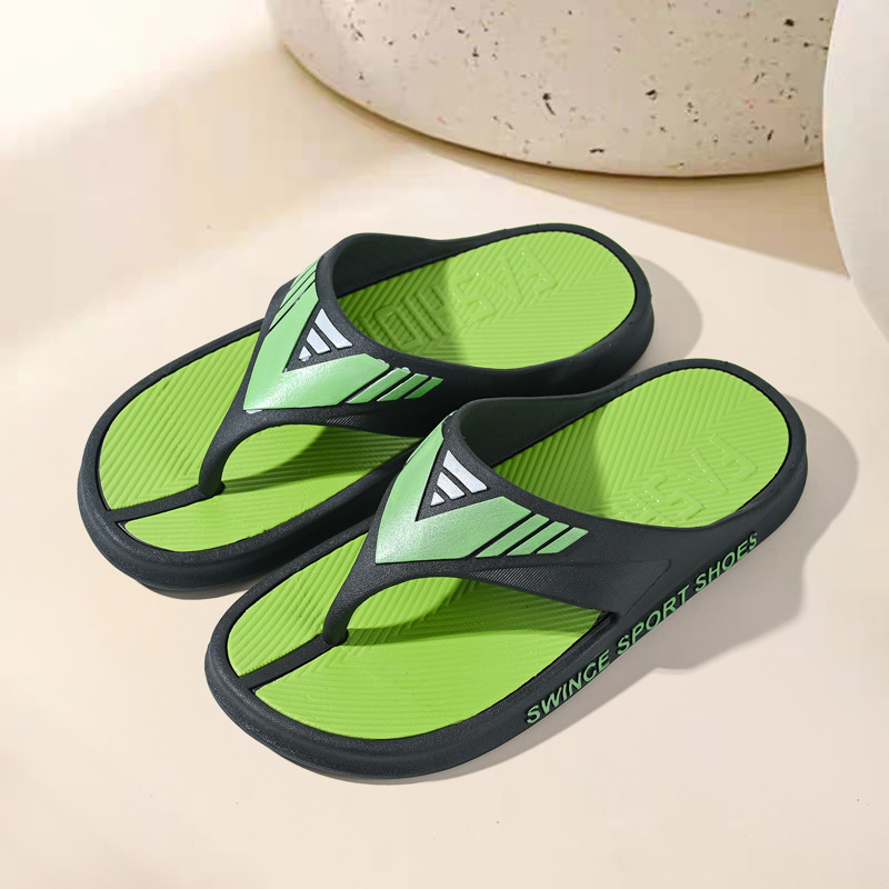 Lucky Star muške japanke, leisure stil, PVC gornji dio i PVC đon, injekcijski đon