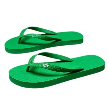 Muške flip-flop cipele s gumom, otvoreni prsti, mladenački stil, injekcijska tehnologija potplata