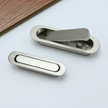 Tatami skrivena ručka za ormariće i ladice – ugrađena, moderni minimalistički stil; materijal: cinkov spoj; model: 2003; poliranje elektroplate