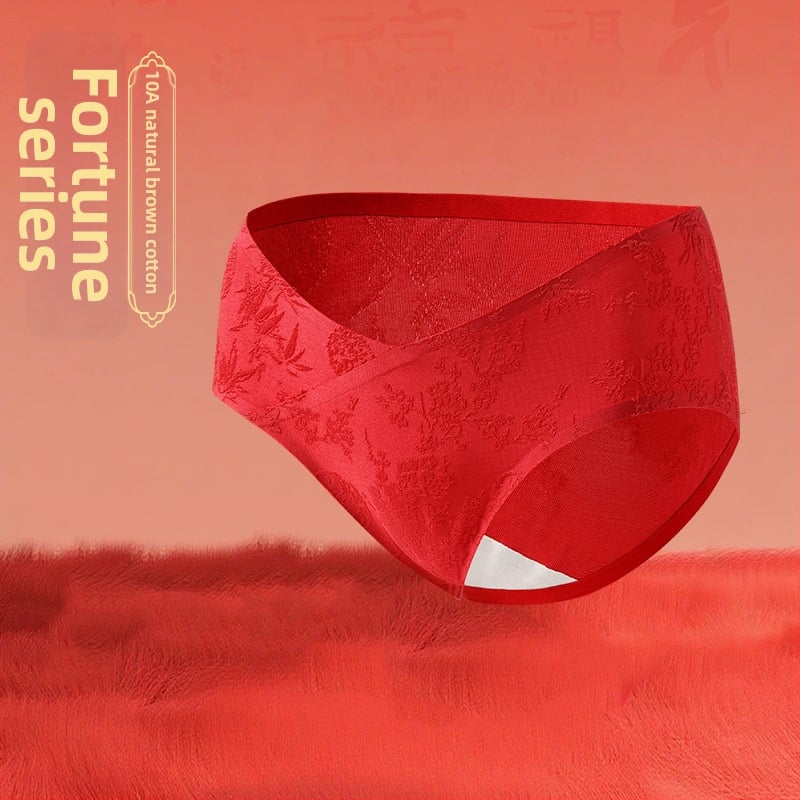 V‑formájú támogatású, varrat nélküli kismama bugyi, nylon anyagból, pamut bélés a szeméremszinten