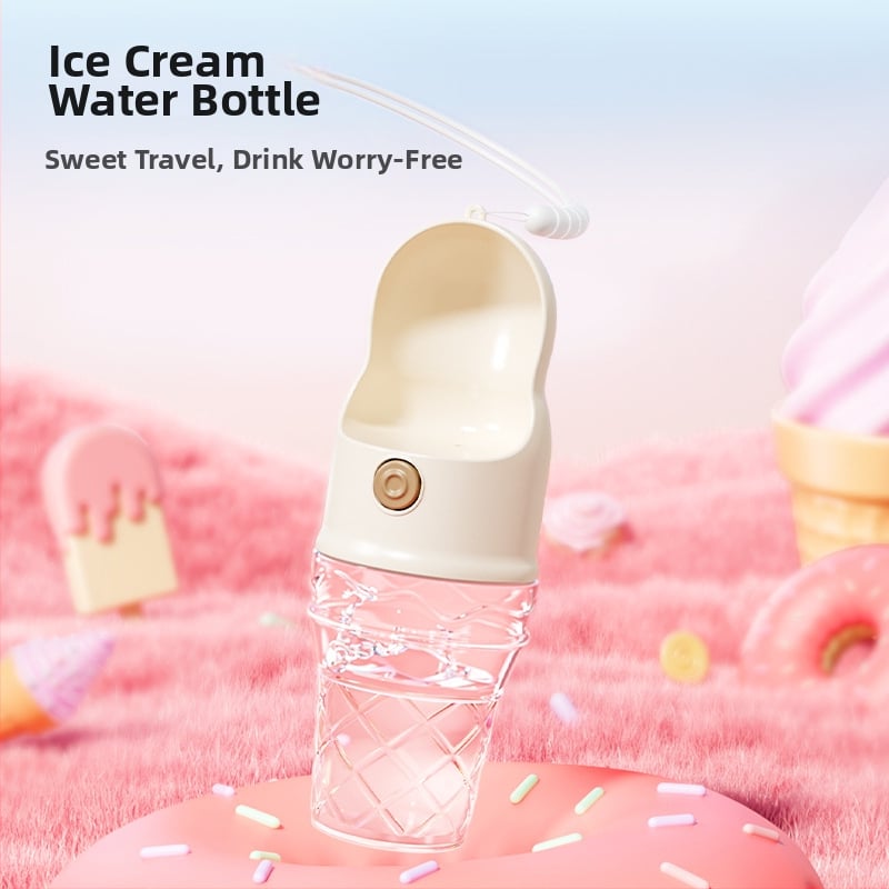 Čaša za vodu za pse – prijenosna vanjska čaša za vodu, plastična, marka Sweet and cute, kutija od 60 komada