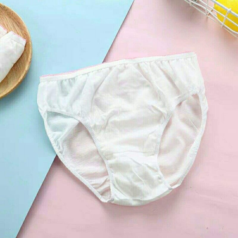 Jednokratne porodne gaćice, prozračne, bezšivne, visoki pojas, za postporođajno razdoblje