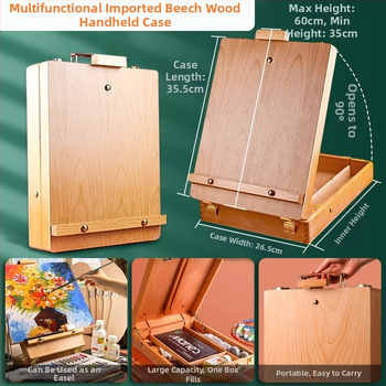 Σετ λαδομπογιών Marley για φοιτητές τέχνης, κιτ αρχάριου στην ελαιογραφία, σωληνάρια 50 ml και 12 ml, σε κουτί