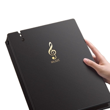 Držač partitura A4 za klavir, PP materijal, jednostrani folder, bez odsjaja, prozirni umetak