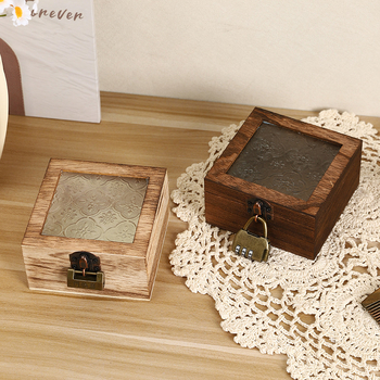 Xuanyi drvena kutija za pohranu – neoklasični stil, model 5037A, organizator šminke