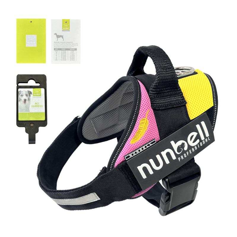 Nunbell vodilica za psa u stilu veste, pamuk, neelastična, prsni pojas