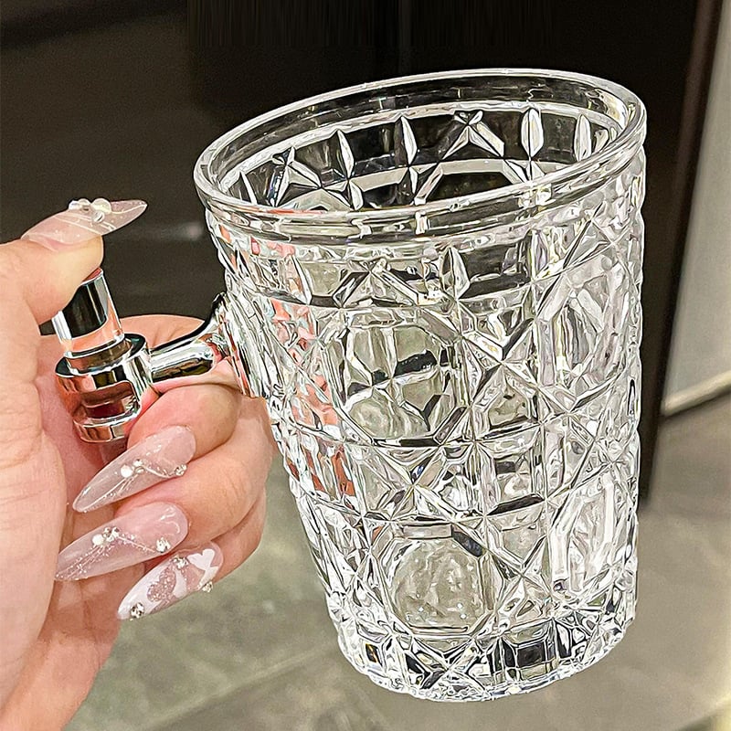 Staklena čašica za ispiranje usta i čašica za četkicu, moderni minimalistički dizajn, cilindrični oblik, otporno na toplinu, jednostruka konstrukcija