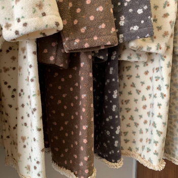 Msusu Cotton Soso set pidžama – Warm Skin Velvet, ležerni minimalistički stil, debeli materijal, okrugli ovratnik, dugi rukavi, dugačke hlače, zimska toplina