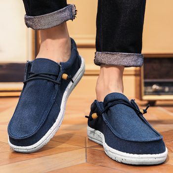 NIESDUDE platnene Slip-On tenisice — unisex, niski gornji dio, s elastikom, EVA ulošak, MD đon, za slobodno vrijeme i planinarenje