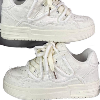 Unisex tenisice od PU gornjeg dijela, niski kroj, vezanje na vezice, debeli potplat, MD potplat