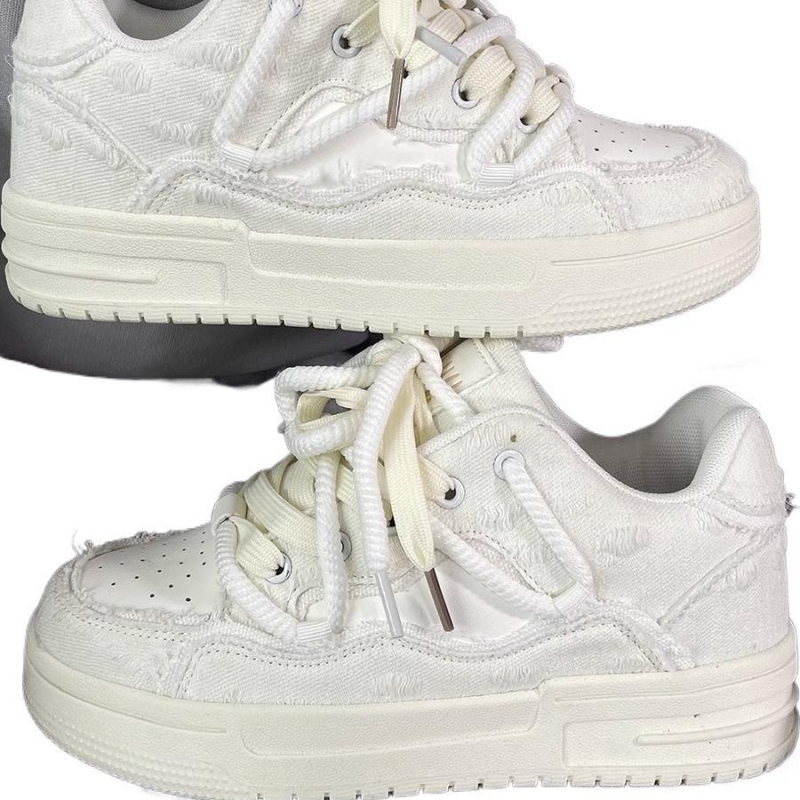 Unisex tenisice od PU gornjeg dijela, niski kroj, vezanje na vezice, debeli potplat, MD potplat