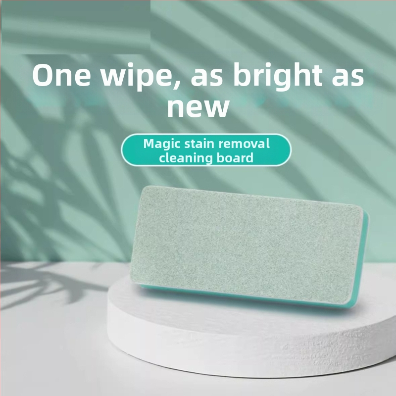 Dvostrani krpa za čišćenje unutarnjih staklenih stijena spremnika; uklanja kamenac, tragove vode i mrlje; sigurna za spremnike; kućna uporaba; lansirano 2024