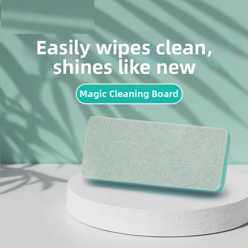 Dvostrani krpa za čišćenje unutarnjih staklenih stijena spremnika; uklanja kamenac, tragove vode i mrlje; sigurna za spremnike; kućna uporaba; lansirano 2024