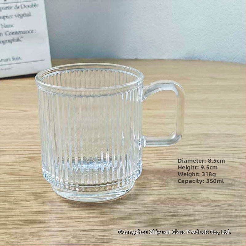 Staklena čašica za četkicu za zube za parove - kružni oblik, moderni minimalistički dizajn, jednostruka konstrukcija, za četkanje zuba