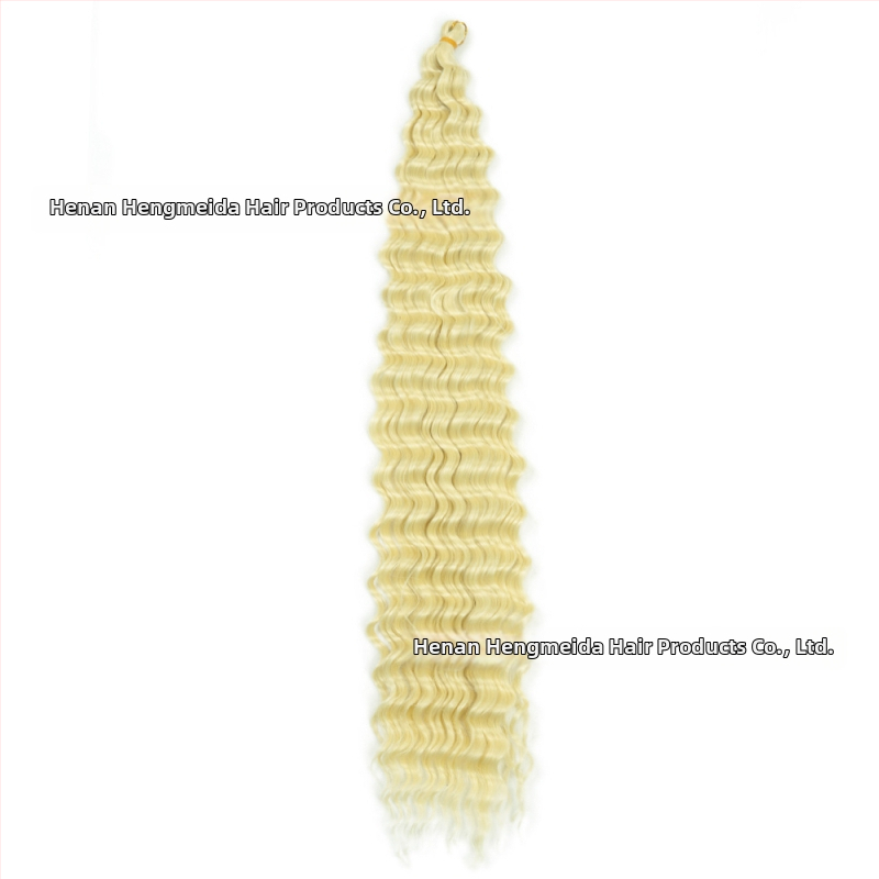 Perika DeepTwist: duga kovrčava kosa u stilu vodnog vala, crochet, vlakno otporno na toplinu