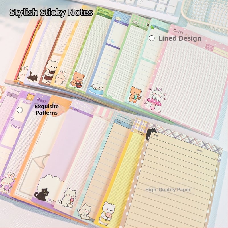 Skic knjiga s karikaturnim dizajnom, model B6, osnovna ambalaža, bez IP licence