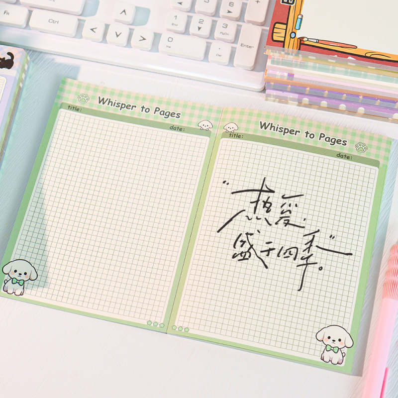 Skic knjiga s karikaturnim dizajnom, model B6, osnovna ambalaža, bez IP licence