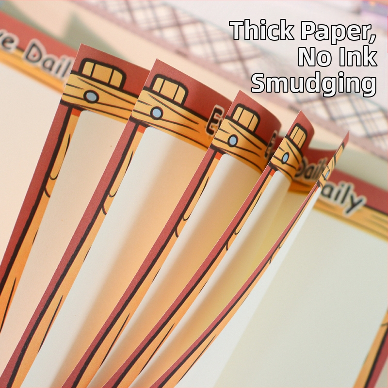 Skic knjiga s karikaturnim dizajnom, model B6, osnovna ambalaža, bez IP licence