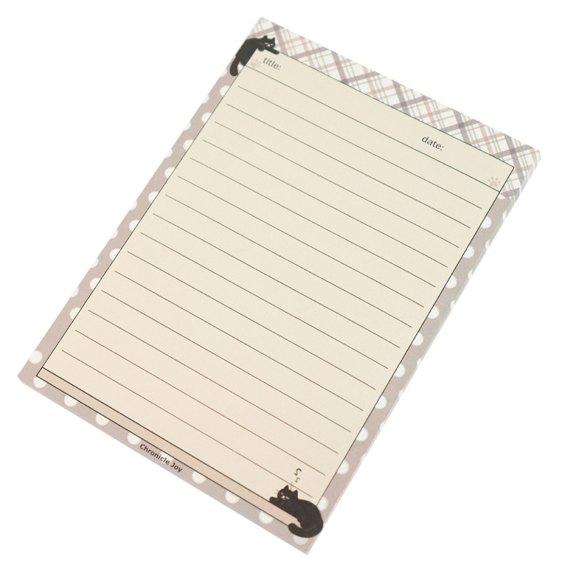 Skic knjiga s karikaturnim dizajnom, model B6, osnovna ambalaža, bez IP licence