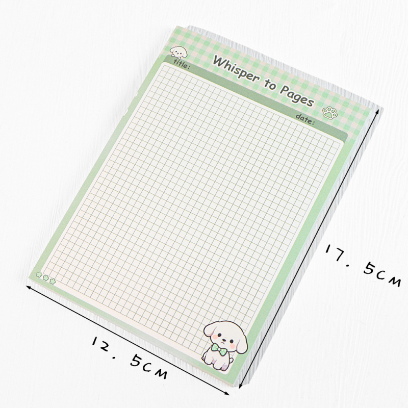 Skic knjiga s karikaturnim dizajnom, model B6, osnovna ambalaža, bez IP licence