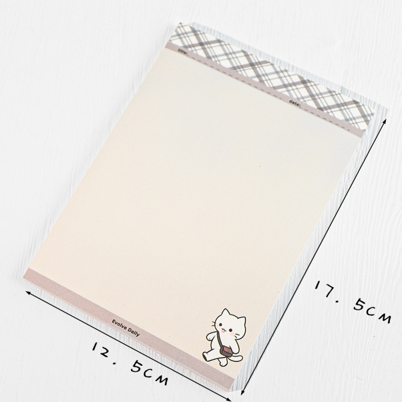 Skic knjiga s karikaturnim dizajnom, model B6, osnovna ambalaža, bez IP licence