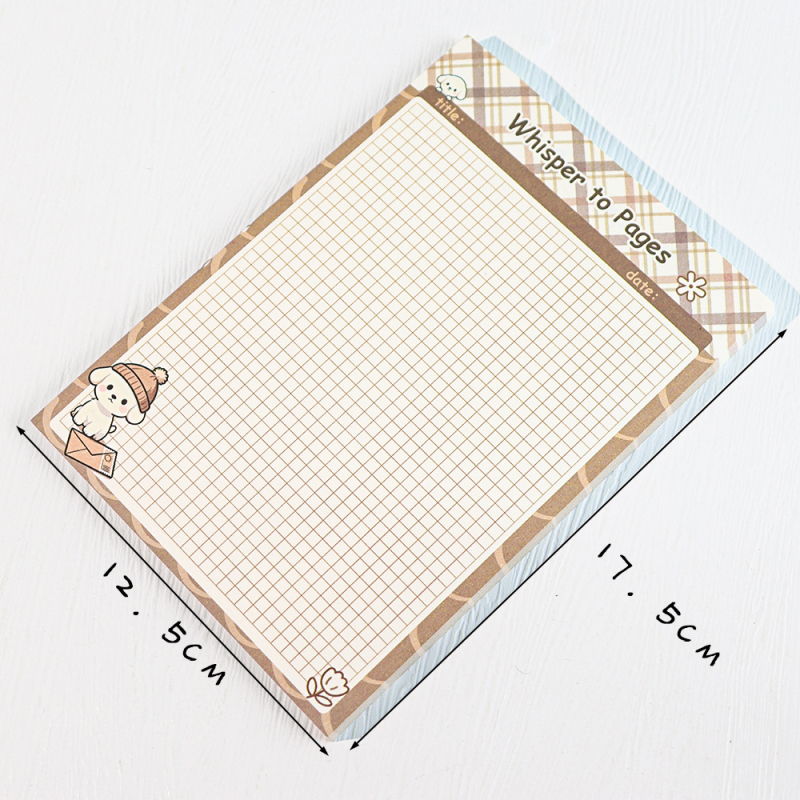 Skic knjiga s karikaturnim dizajnom, model B6, osnovna ambalaža, bez IP licence